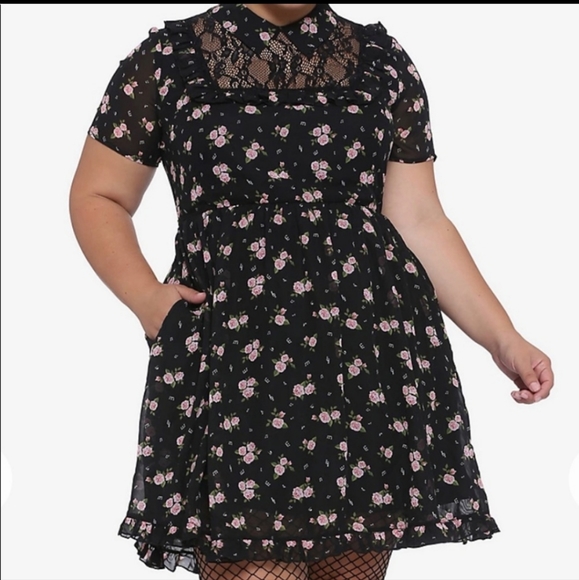 Hot Topic Dresses Hot Topic Floral Dress Poshmark
